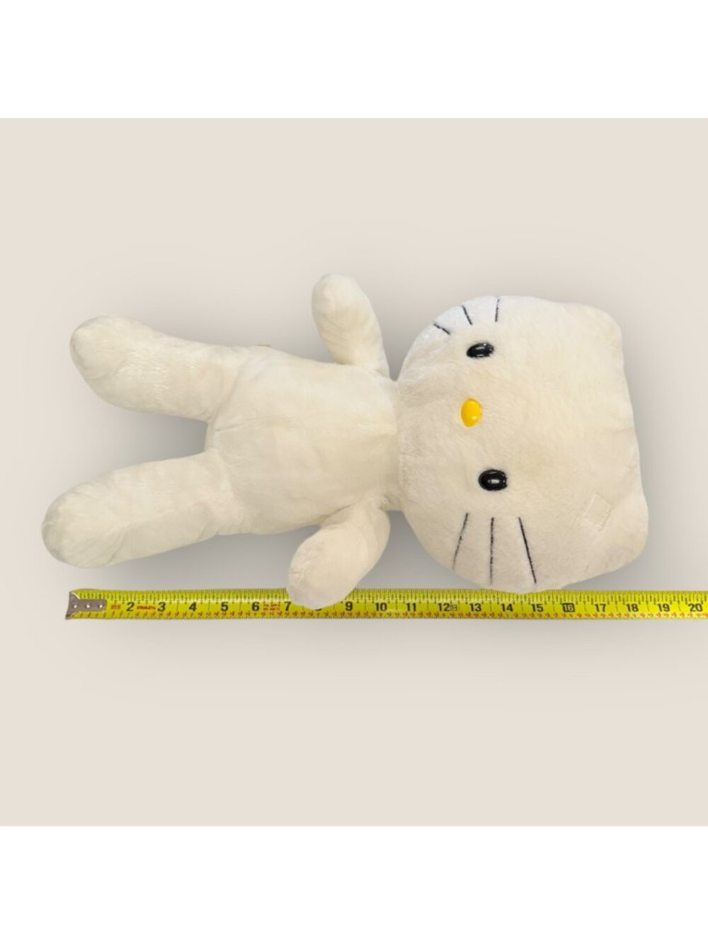 Build-A-Bear Workshop Hello Kitty Plush 18" Soft White Stuffed Plush Toy No Bow - Picture 4 of 8
